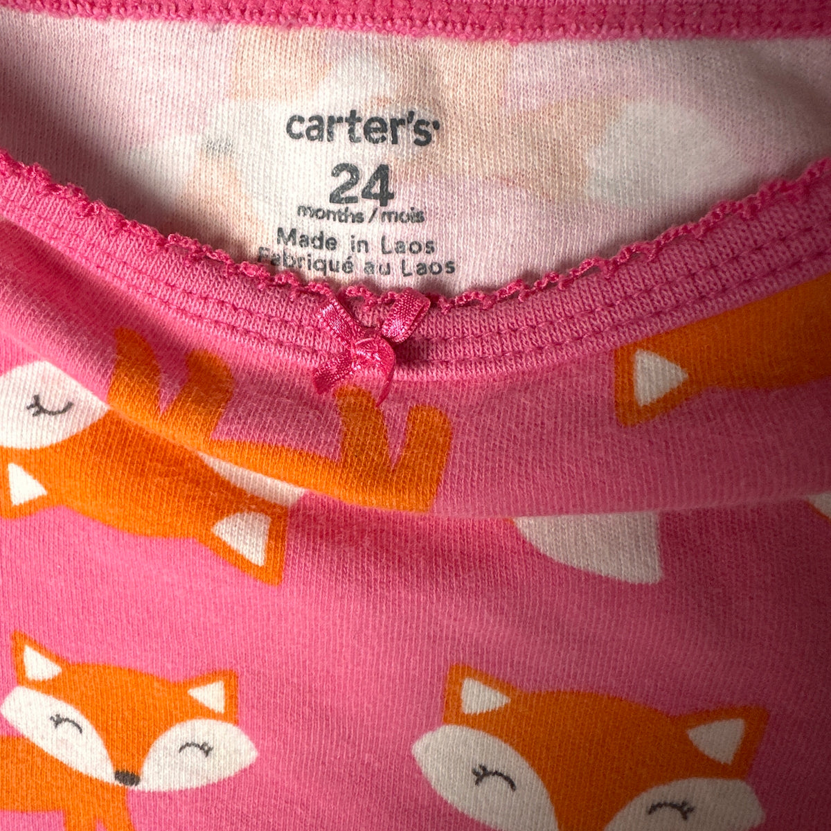Ensemble Pyjama motif loup