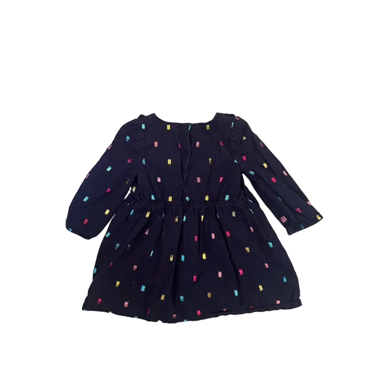 Robe à motifs multicolores