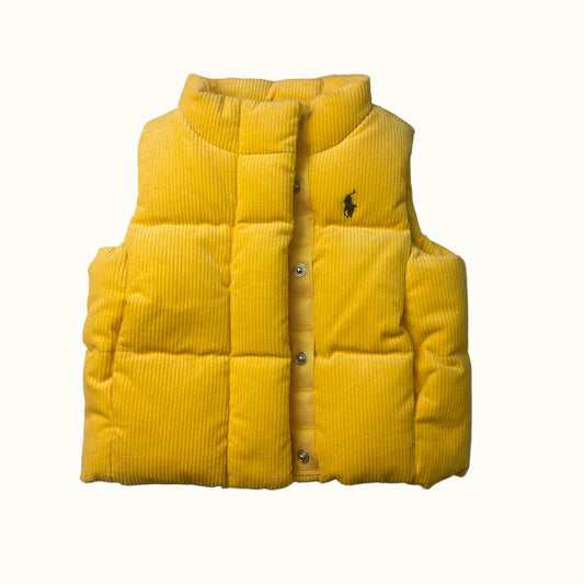 Sleeveless puffer jacket