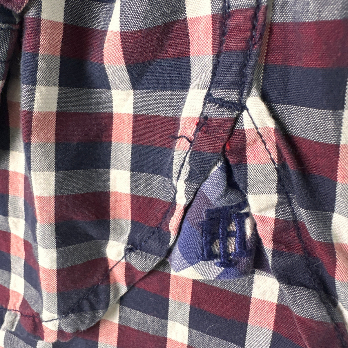 Chemise à carreaux à manches longues