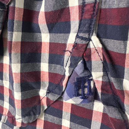 Chemise à carreaux à manches longues