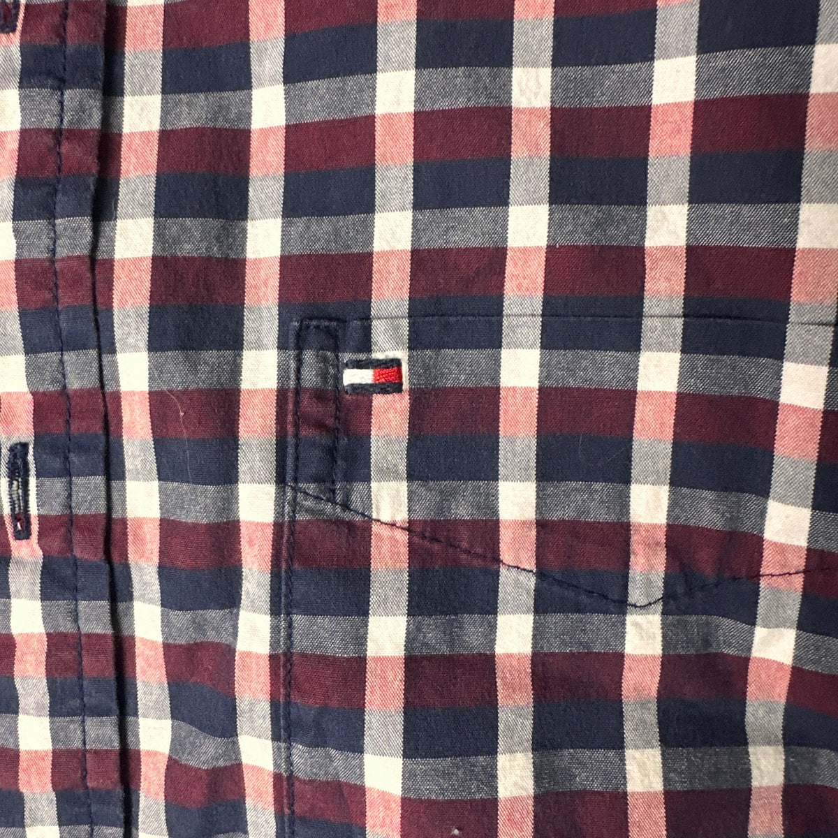 Chemise à carreaux à manches longues
