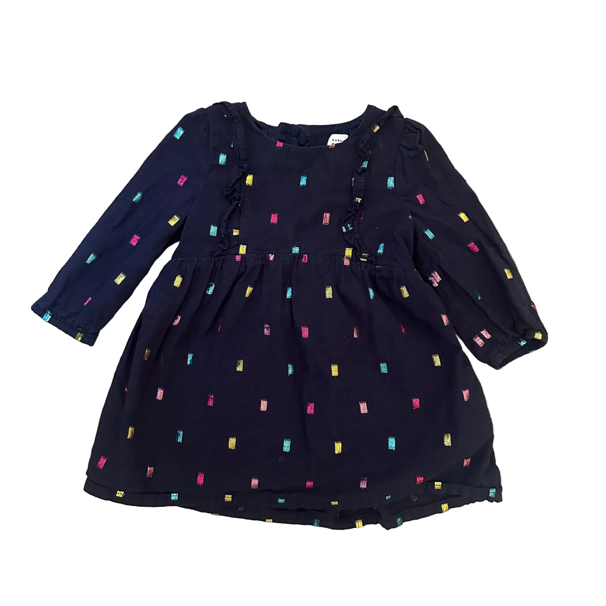Robe à motifs multicolores