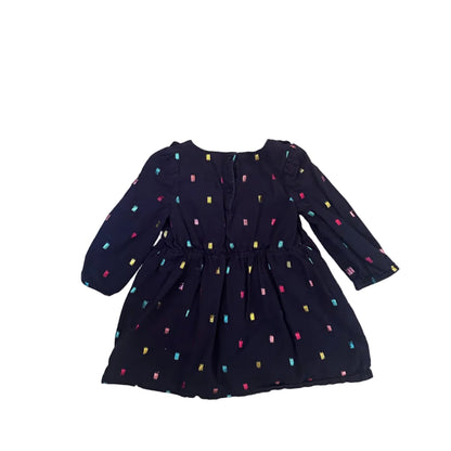 Robe à motifs multicolores