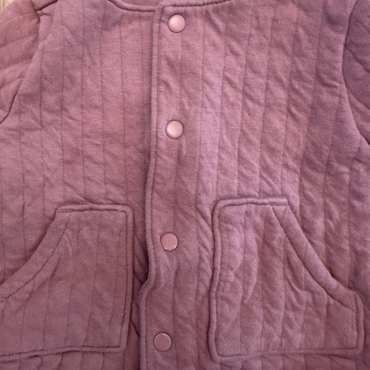 Veste légère à boutons pression
