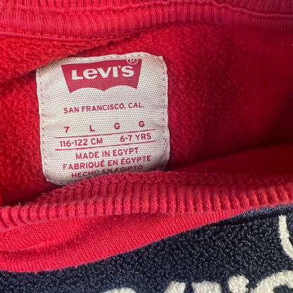 Chandail à manches longues Levi’s avec logo à l’avant.