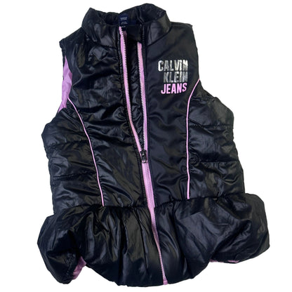 Jacket matelassée avec volant