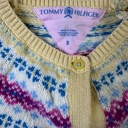 Cardigan avec motif jacquard