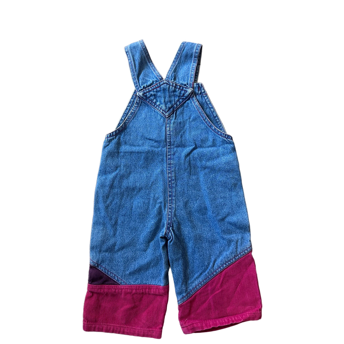 Salopette avec détail patchwork