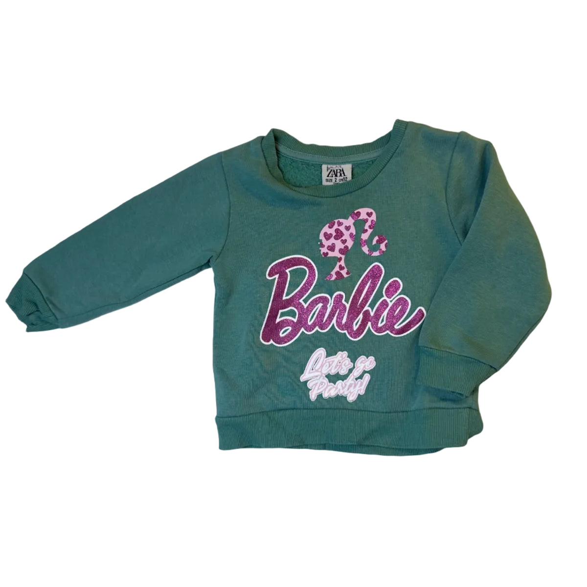 Chandail manches longues à motif Barbie