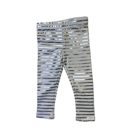 Legging à rayures dorées